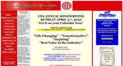 Desktop Screenshot of ctsongs.com